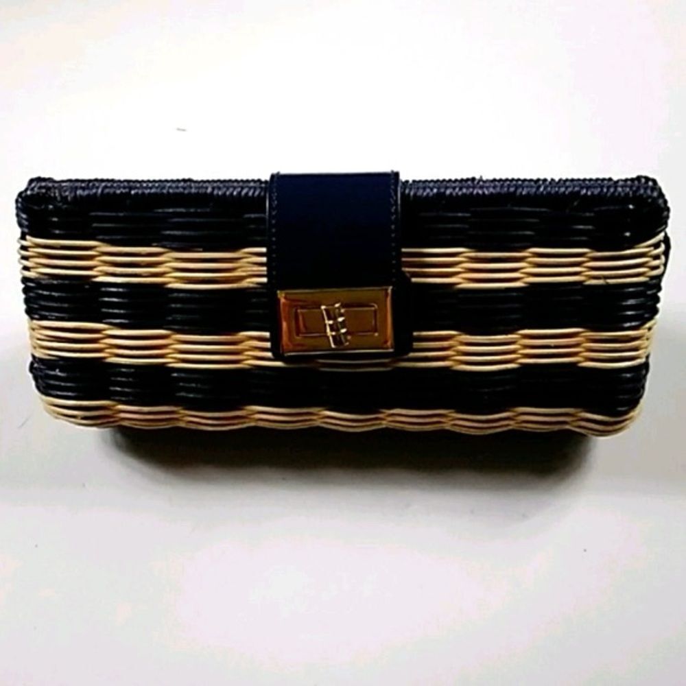 VINTAGE J.CREW NAVY BLUE WOMEN BAG